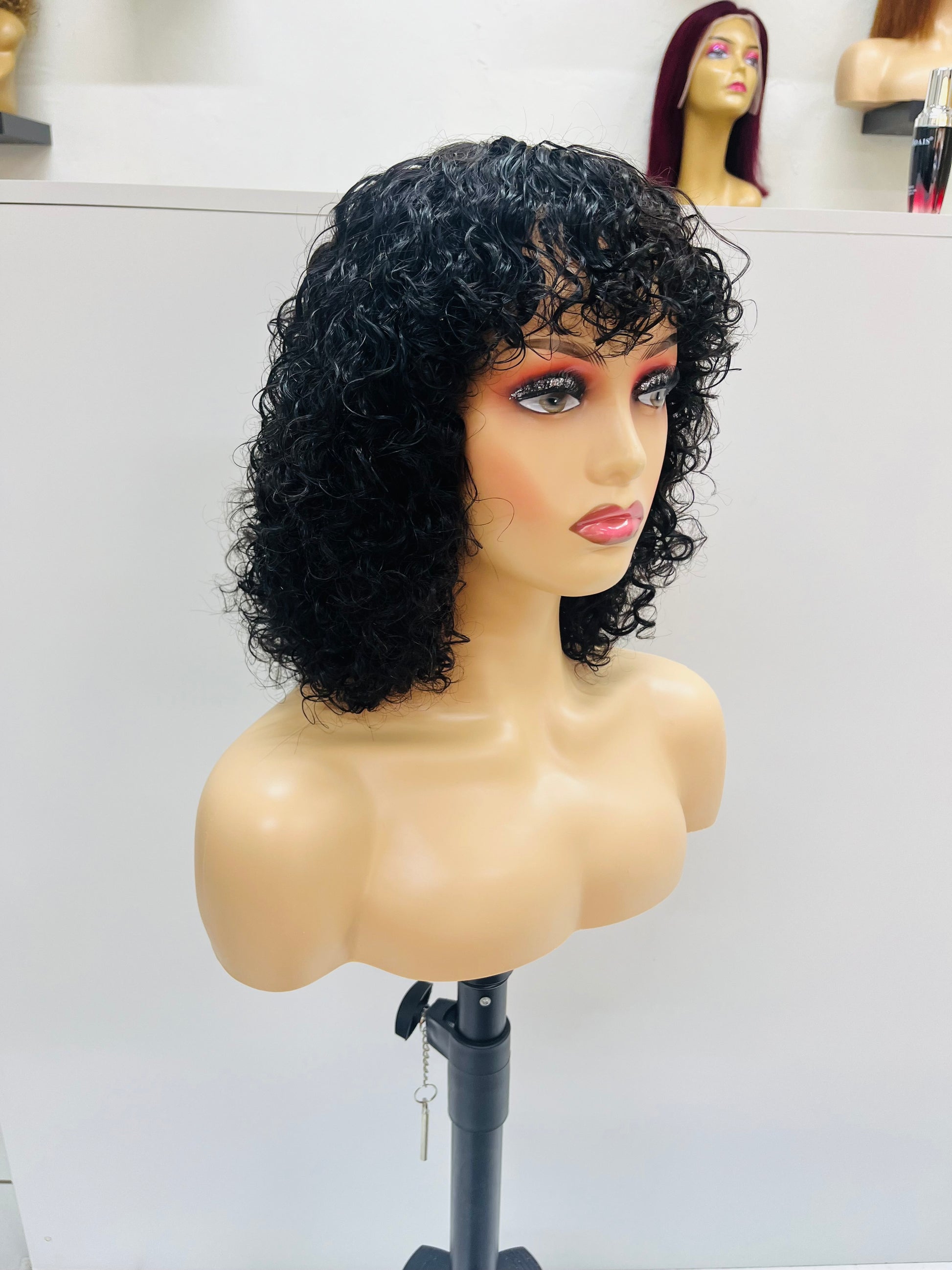 Fringe Water Wave Wig