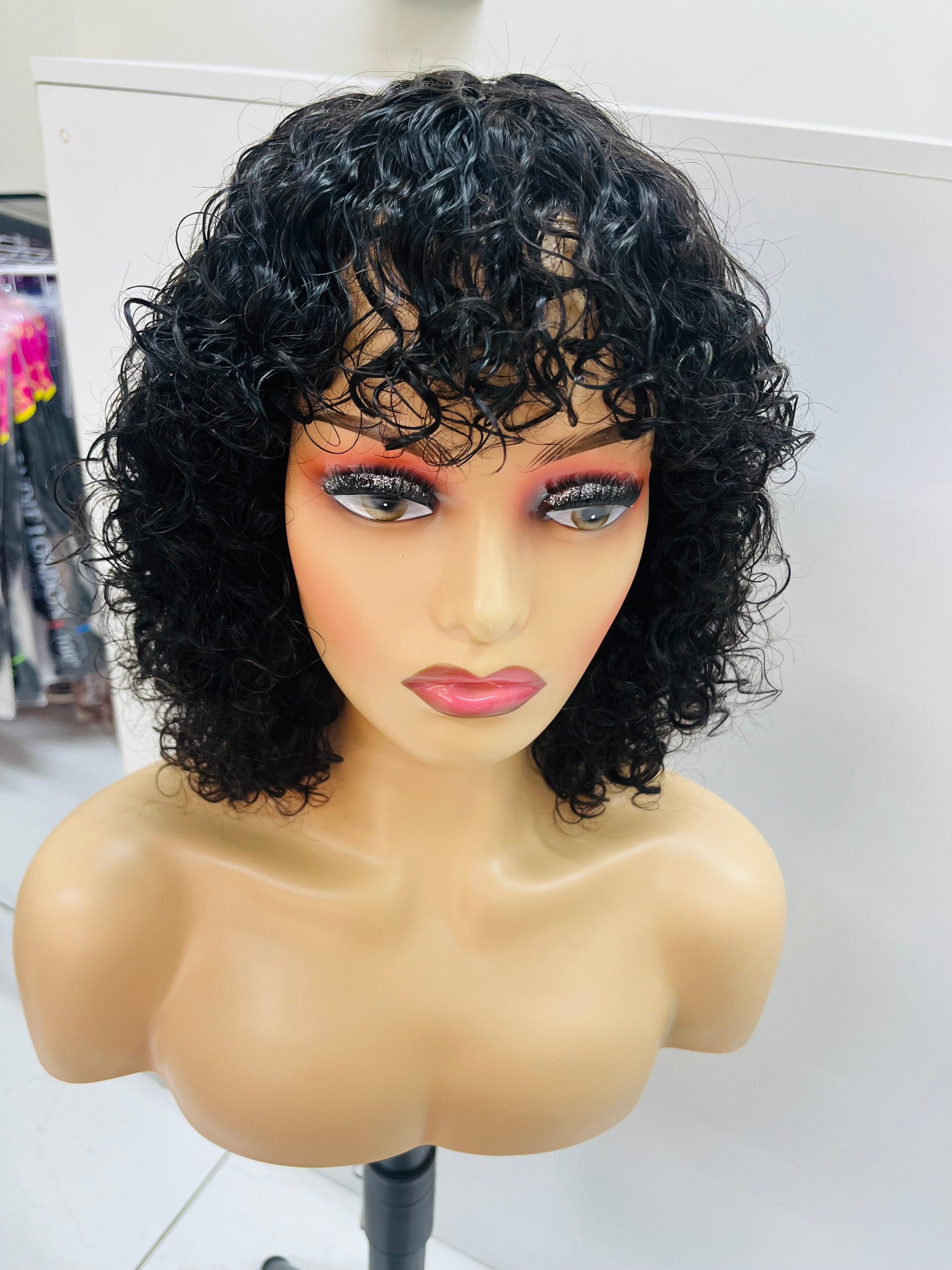 Fringe Water Wave Wig