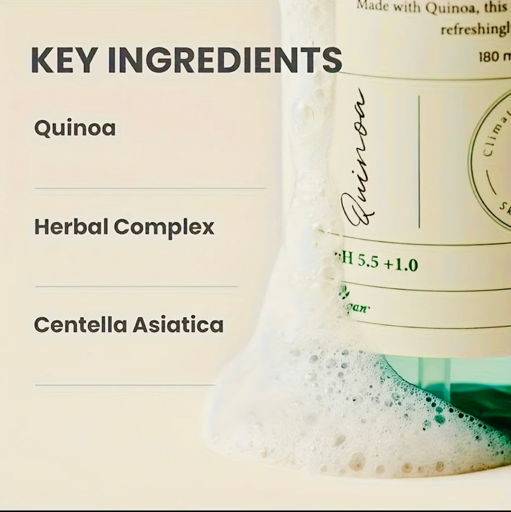 Quinoa One Step Balanced Gel Cleanser