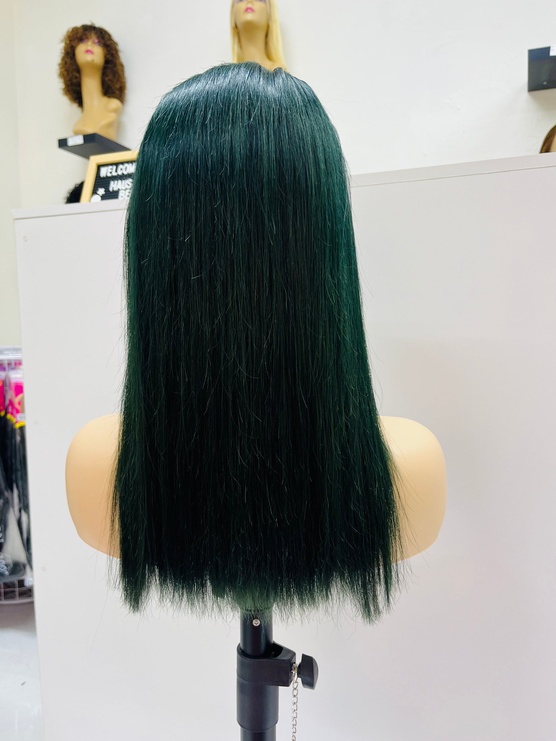 16” Green Brazilian Wig